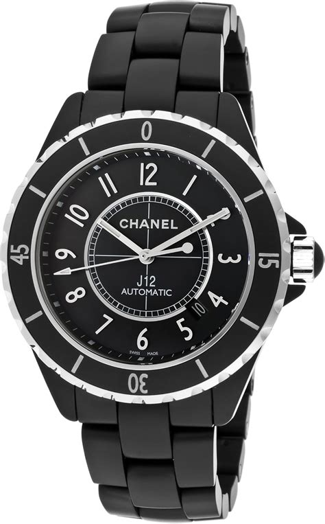 chanel j12 black ceramic watch replica|chanel j12 ceramic watch price.